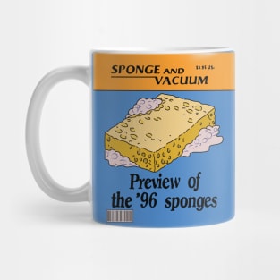 Sponge and Vacuum Magazine Mug